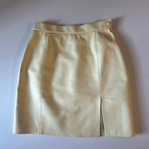 Nanushka Regenerated Leather Mini Skirt